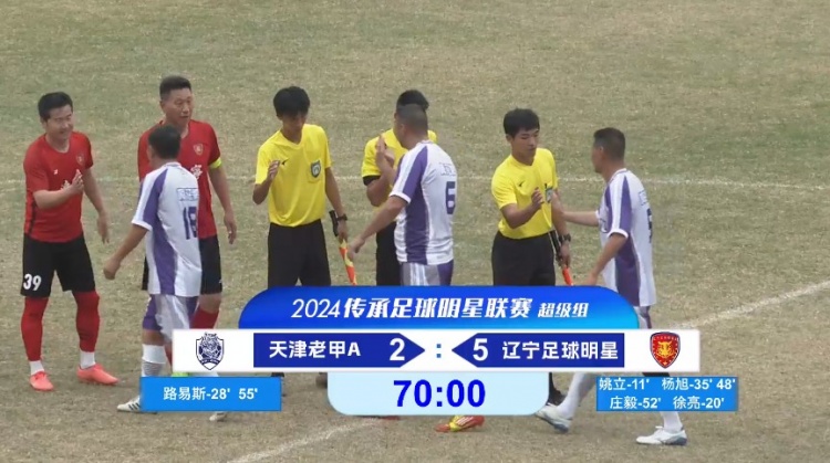 老甲A超級組：徐亮傳射，楊旭、路易斯梅開二度，遼寧5-2大勝天津